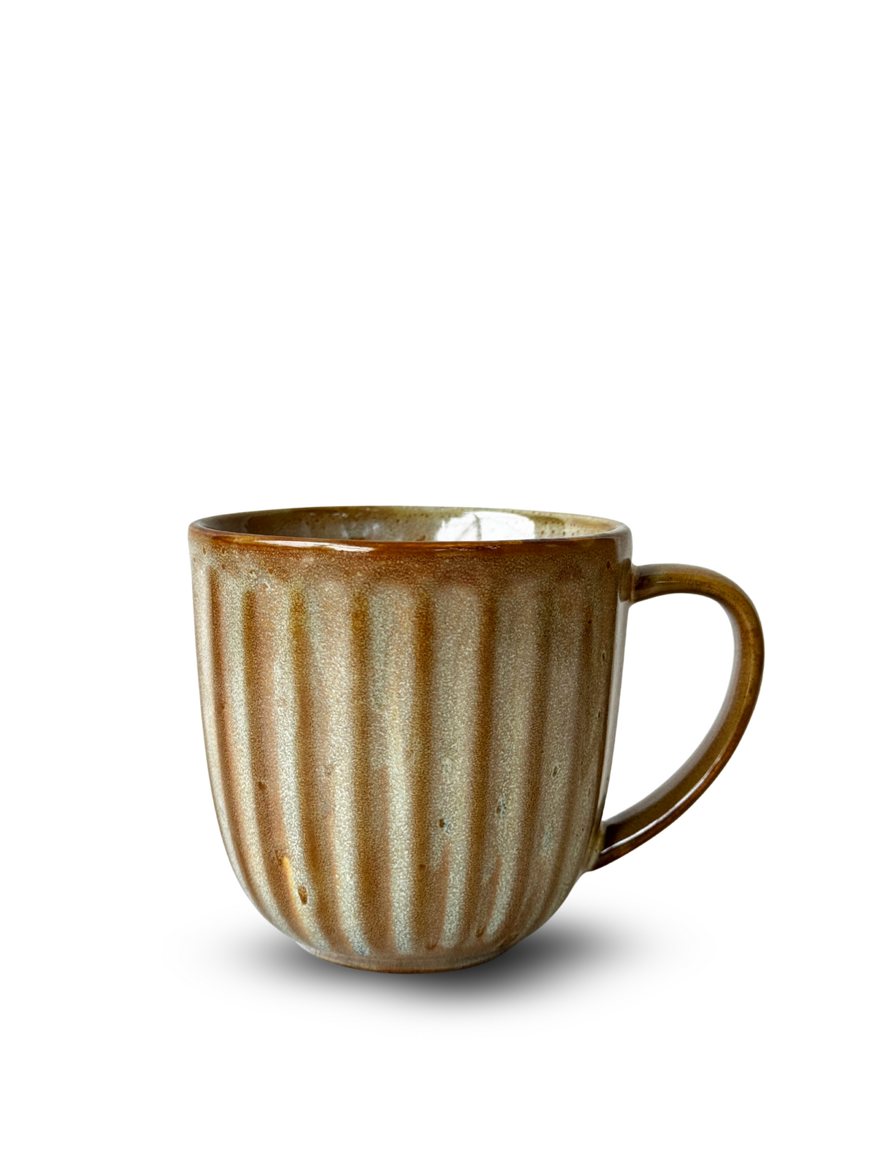 Pearl Scalloped Coffee Mug