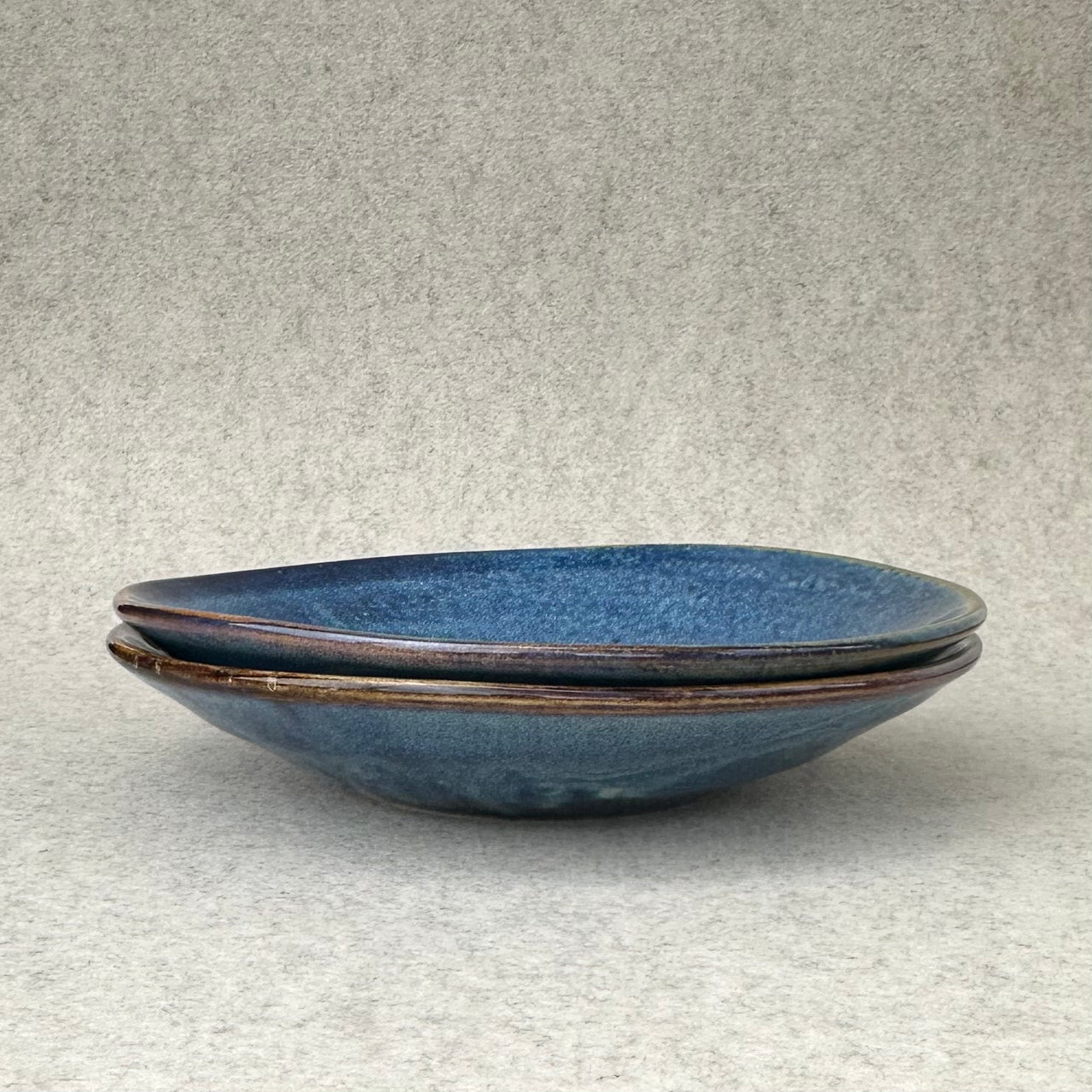 Aqua 10" Shallow Bowl