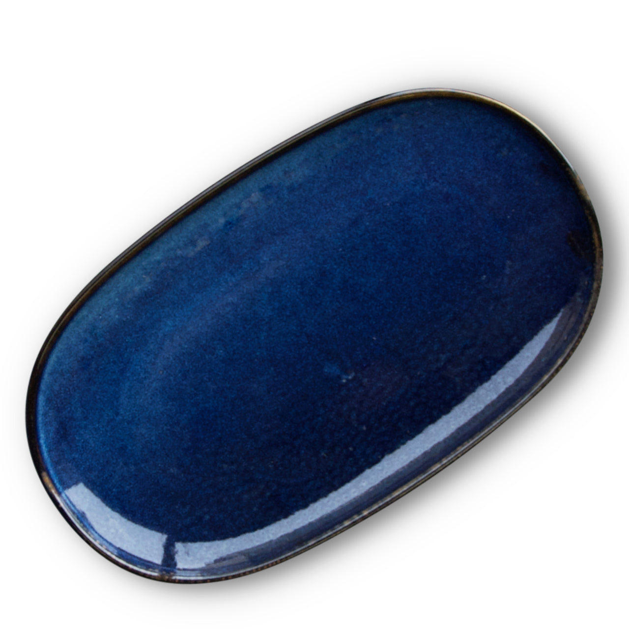 Aqua Oval Platter