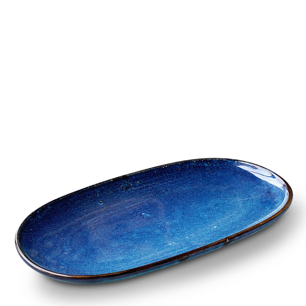 Aqua Oval Platter