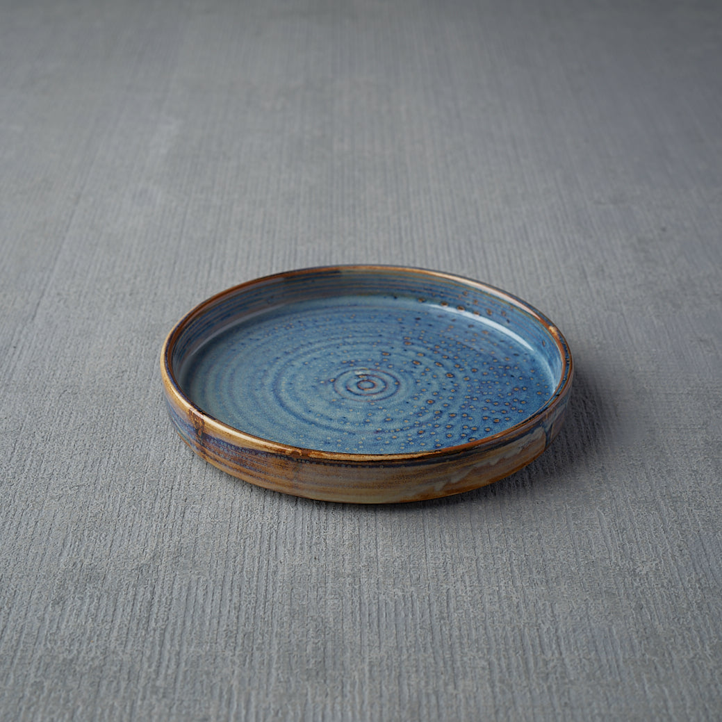 Aqua Small Straight Edge Tray