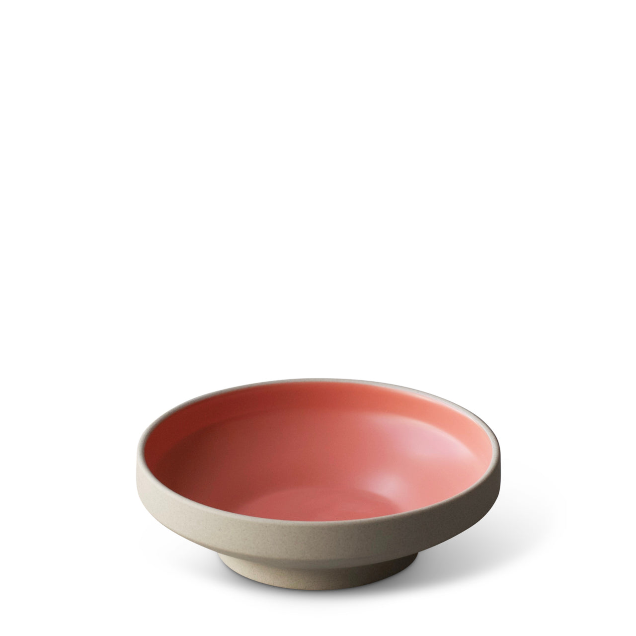 Coral Shallow Bowl